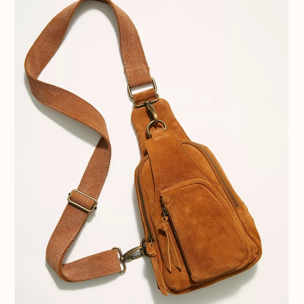 NWT Free People Hudson sling bag